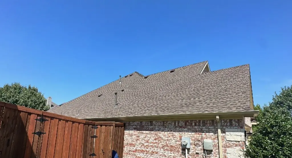 Completed roof replacement project in Oakmont